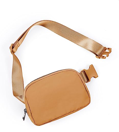 ODODOS Unisex Mini Belt Bag with Adjustable Strap Small Waist